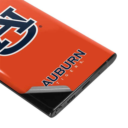Auburn University Logo Orange Galaxy Note 10 Plus Skin