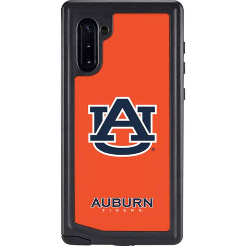 Auburn University Logo Orange Galaxy Note 10 Waterproof Case