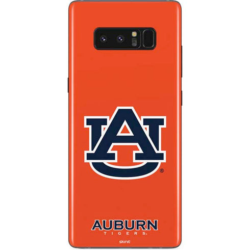 Auburn University Logo Orange Galaxy Note 8 Skin