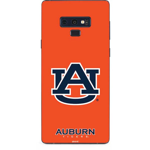 Auburn University Logo Orange Galaxy Note 9 Skin