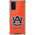 Auburn University Logo Orange Galaxy Note20 5G Clear Case