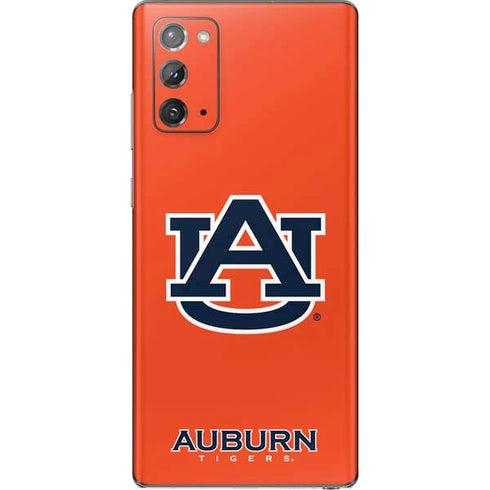 Auburn University Logo Orange Galaxy Note20 5G Skin