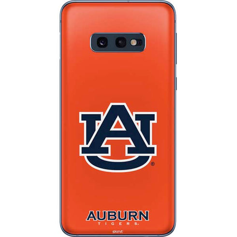 Auburn University Logo Orange Galaxy S10e Skin