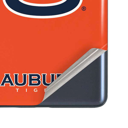 Auburn University Logo Orange Galaxy S20 Fan Edition Skin