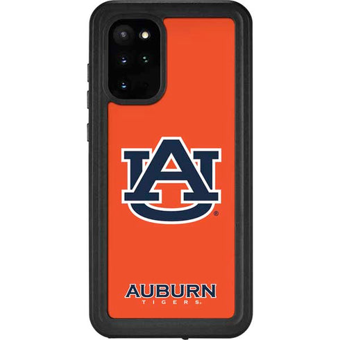 Auburn University Logo Orange Galaxy S20 Plus Waterproof Case