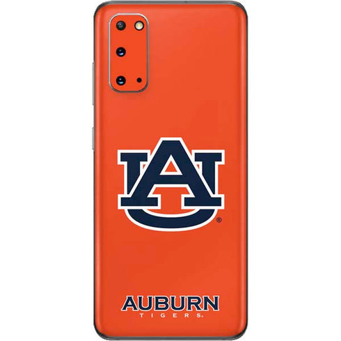Auburn University Logo Orange Galaxy S20 Skin