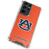 Auburn University Logo Orange Galaxy S21 Ultra 5G Clear Case