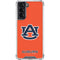 Auburn University Logo Orange Galaxy S22 Clear Case