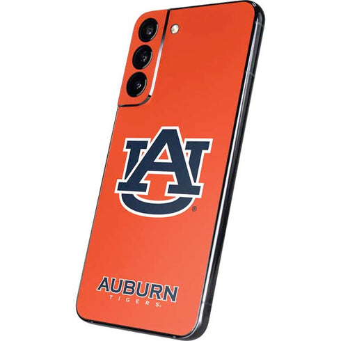 Auburn University Logo Orange Galaxy S22 Plus Skin