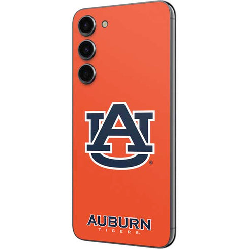 Auburn University Logo Orange Galaxy S23 Plus Skin