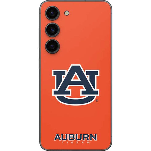 Auburn University Logo Orange Galaxy S23 Skin