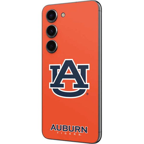 Auburn University Logo Orange Galaxy S23 Skin