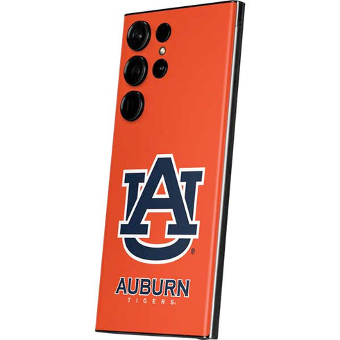 Auburn University Logo Orange Galaxy S23 Ultra Skin