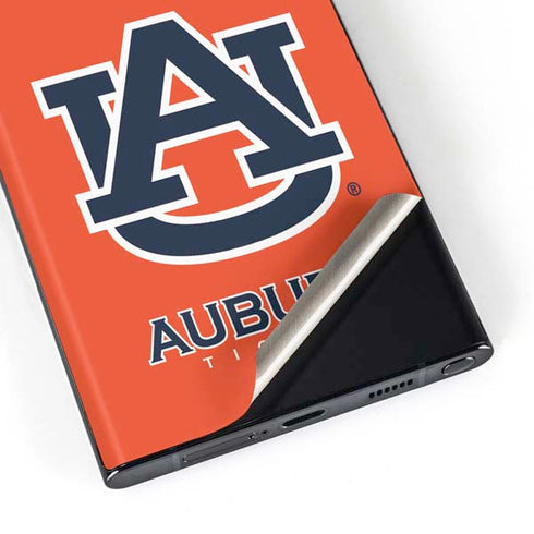 Auburn University Logo Orange Galaxy S23 Ultra Skin