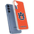 Auburn University Logo Orange Galaxy S24 Clear Case