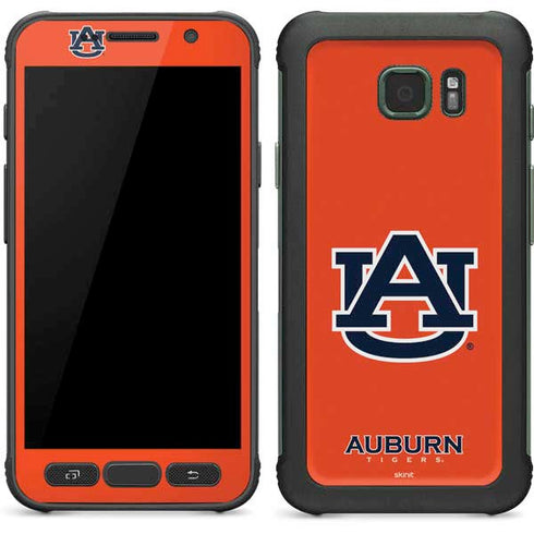 Auburn University Logo Orange Galaxy S7 Active Skin