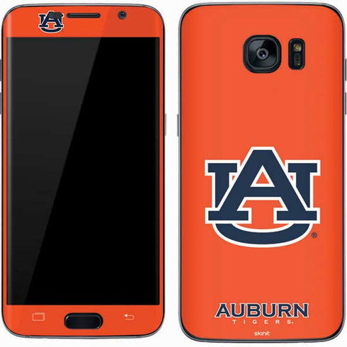 Auburn University Logo Orange Galaxy S7 Skin