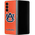 Auburn University Logo Orange Galaxy Z Fold4 5G Skin