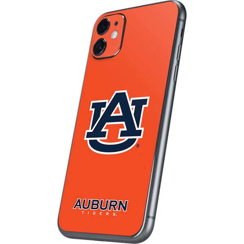 Auburn University Logo Orange iPhone 11 Skin