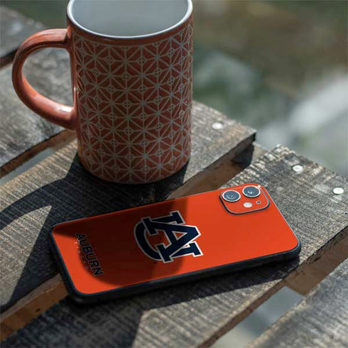 Auburn University Logo Orange iPhone 11 Skin