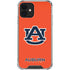 Auburn University Logo Orange iPhone 12 Clear Case