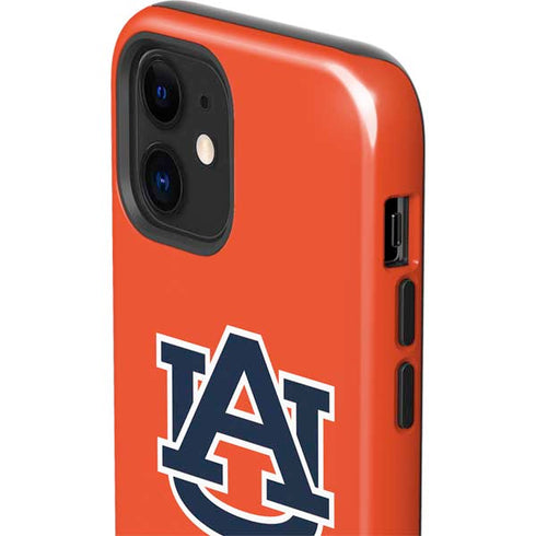 Auburn University Logo Orange iPhone 12 Impact Case