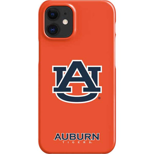 Auburn University Logo Orange iPhone 12 Mini Lite Case