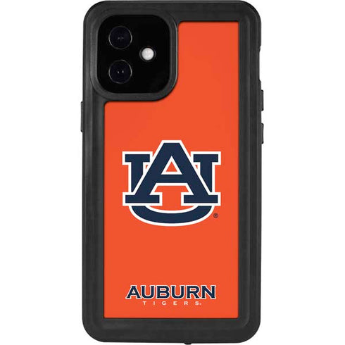 Auburn University Logo Orange iPhone 12 Mini Waterproof Case
