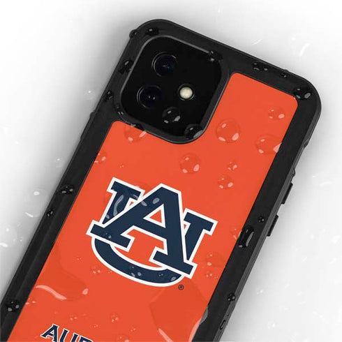 Auburn University Logo Orange iPhone 12 Mini Waterproof Case