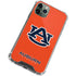 Auburn University Logo Orange iPhone 12 Pro Clear Case