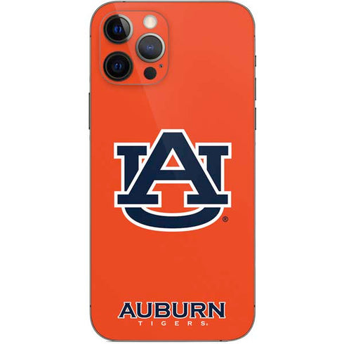 Auburn University Logo Orange iPhone 12 Pro Skin