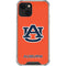 Auburn University Logo Orange iPhone 13 Clear Case