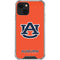 Auburn University Logo Orange iPhone 13 Mini Clear Case