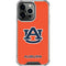 Auburn University Logo Orange iPhone 13 Pro Clear Case
