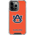 Auburn University Logo Orange iPhone 13 Pro Clear Case
