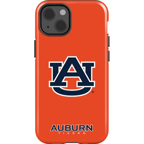 Auburn University Logo Orange iPhone 15 Impact Case