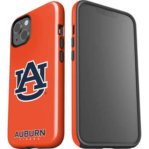 Auburn University Logo Orange iPhone 15 Plus Impact Case