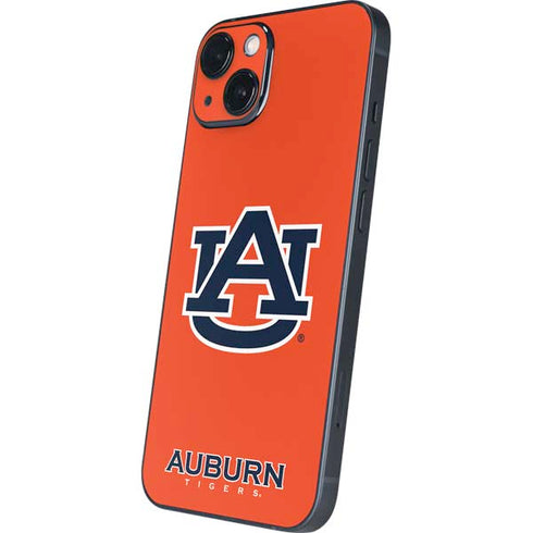 Auburn University Logo Orange iPhone 15 Plus Skin