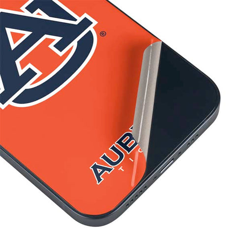 Auburn University Logo Orange iPhone 15 Plus Skin