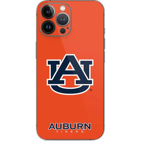 Auburn University Logo Orange iPhone 14 Pro Max Skin