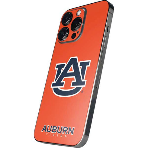 Auburn University Logo Orange iPhone 14 Pro Max Skin