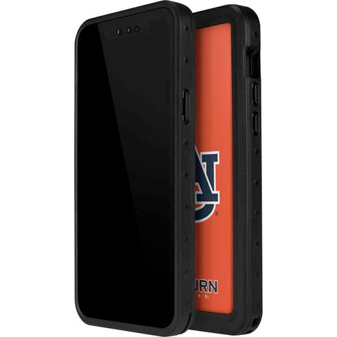 Auburn University Logo Orange iPhone 14 Pro Max Waterproof Case