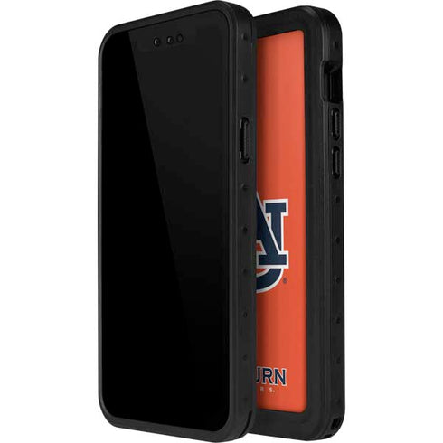Auburn University Logo Orange iPhone 14 Pro Waterproof Case