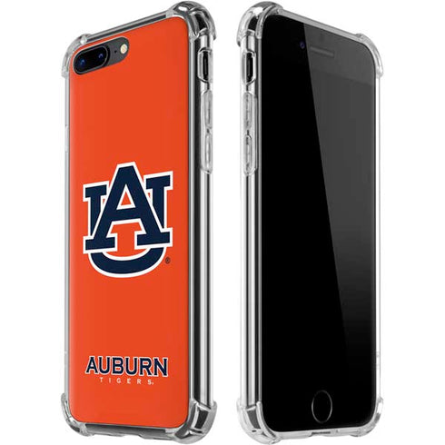 Auburn University Logo Orange iPhone 7/8 Plus Clear Case