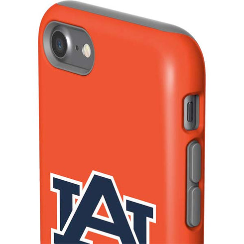 Auburn University Logo Orange iPhone SE (2nd & 3rd Gen) Pro Case