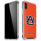 Auburn University Logo Orange iPhone XS Max Clear Case