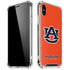 Auburn University Logo Orange iPhone XS Max Clear Case