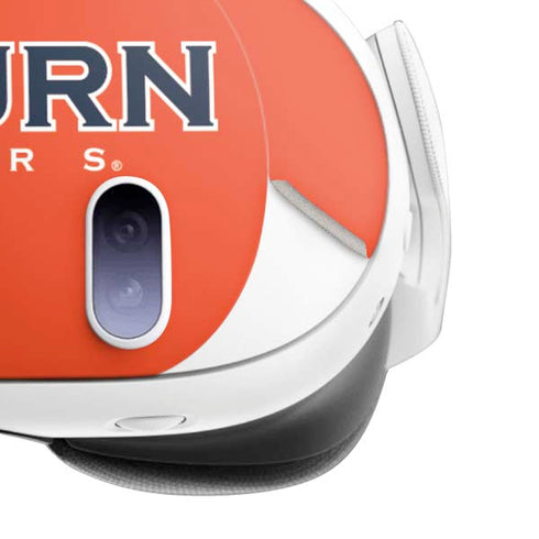 Auburn University Logo Orange Meta Quest 3 Skin