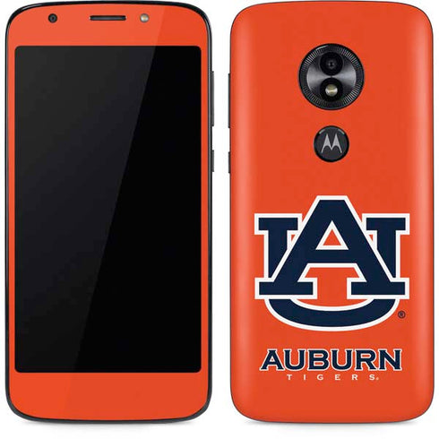 Auburn University Logo Orange Moto E5 Play Skin