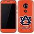 Auburn University Logo Orange Moto E5 Play Skin